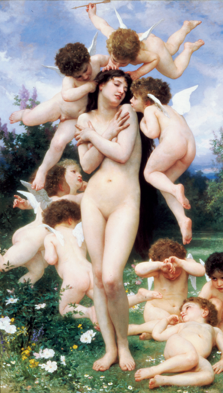  阿道夫·布格罗 Adolphe Bouguereau —— 春天